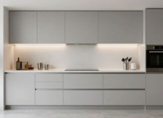 Cuisine minimaliste : moins d’objets Cuisine minimaliste moins d'objets