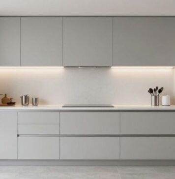 Cuisine minimaliste : moins d’objets Cuisine minimaliste moins d'objets